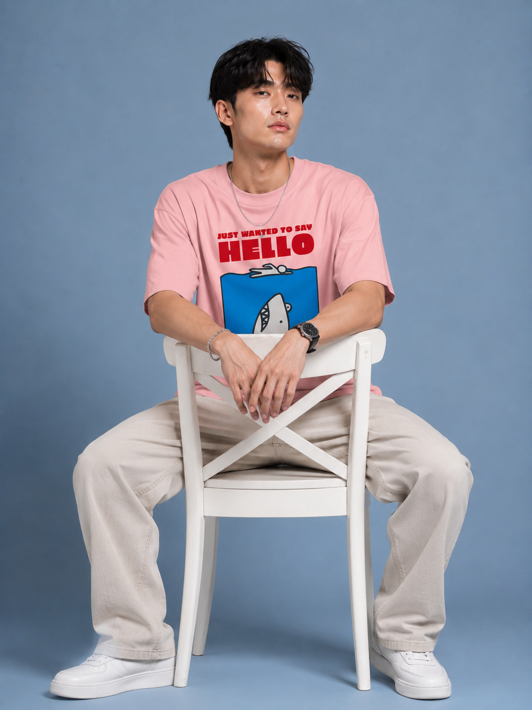 Just wanted to say HELLO graphic tee alternate product view