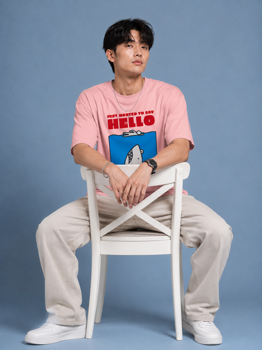 Just wanted to say HELLO graphic tee alternate product view