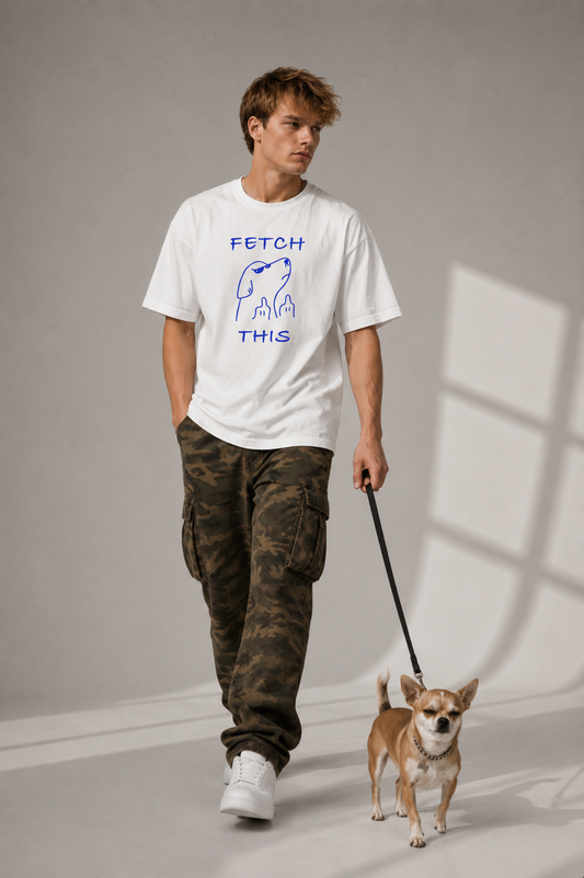 Fetch this dog graphic tee alternate product view